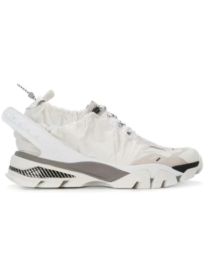 Calvin Klein 205w39nyc Sporty Snap-back Sneakers In White