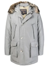 Woolrich Arctic Fur Hooded Coat - Grey