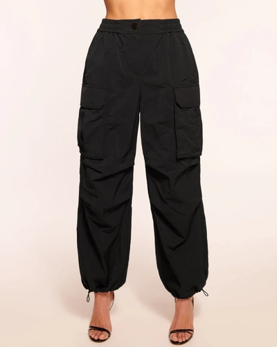 Ramy Brook Austyn Parachute Jogger Trouser In Black