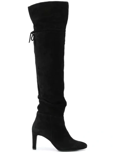 Hogl Over The Knee Boots In Black