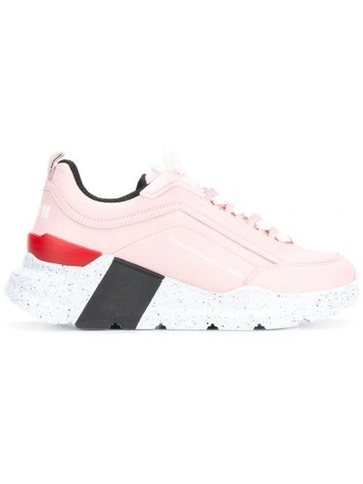 Msgm Platform Sneakers - Pink