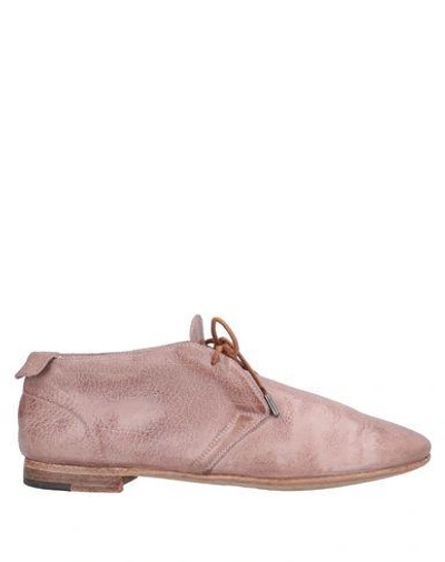 Alberto Fasciani Lace-up Shoes In Light Brown