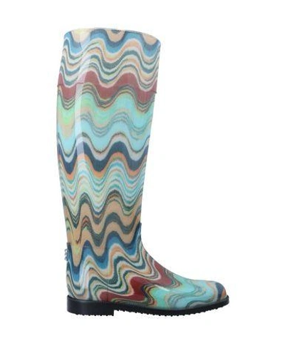 Missoni Boots In Sky Blue
