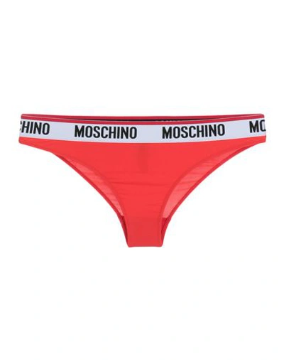 Moschino Brief In Red