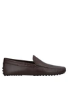 Tod's Loafers In Dark Brown