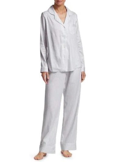 Cottonista Cotton Pajama Set In Grey
