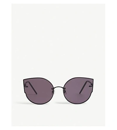 Gentle Monster Amiadam Cat Eye-frame Sunglasses In Black