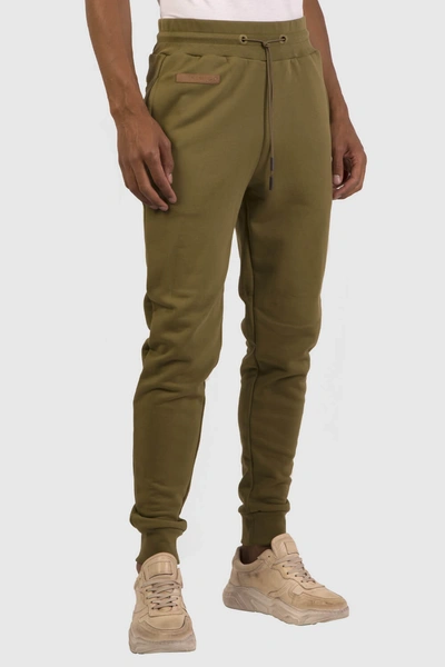 Inimigo Patch Sweatpants In Green