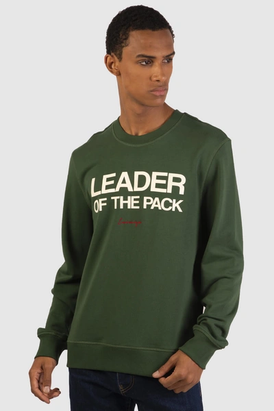 Inimigo Leader Of The Pack Crew Neck In Green