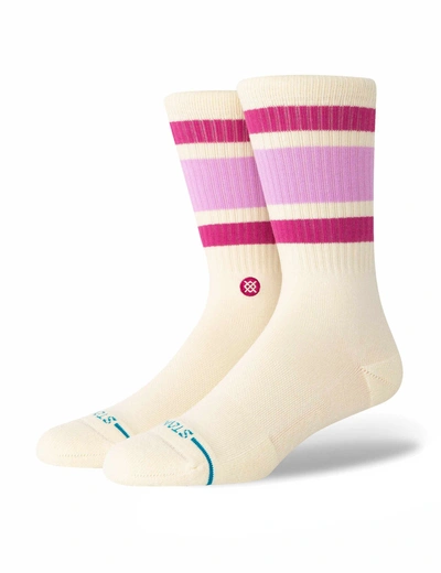 Stance Boyd Crew Sock In Pink