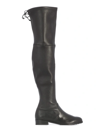 Stuart Weitzman Lush And Low Boots In Black Black