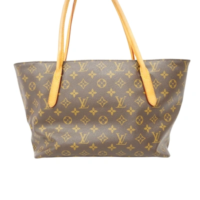 Pre-owned Louis Vuitton Raspail Brown Canvas Tote Bag ()