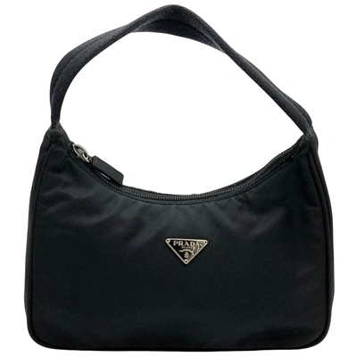 Prada Re-nylon Black Synthetic Clutch Bag ()