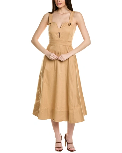 Tanya Taylor Everleigh Dress In Beige