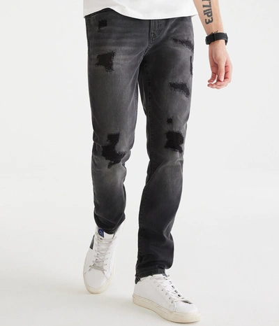 Aéropostale Skinny Premium Jean With Lycraar Freef!tar Technology In Black