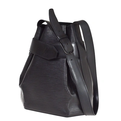 Pre-owned Louis Vuitton Sac D'épaule Leather Shoulder Bag () In Black
