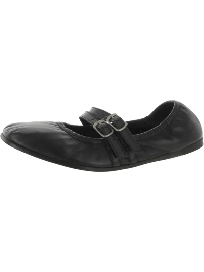 Free People Gemini Ballet Flat Womens Leather Dance Ballet Flats In Black