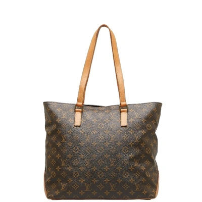 Pre-owned Louis Vuitton Mezzo Canvas Shoulder Bag () In Brown
