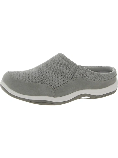 Easy Spirit Fleet Womens Slip On Comfort Clogs In Grey