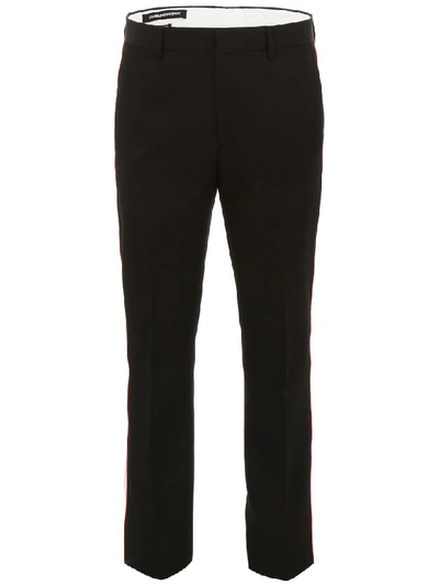 Calvin Klein Trousers With Side Band In Colori Misti (black)