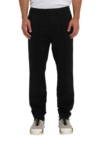 Calvin Klein Jeans Est.1978 Techno Cotton Trousers In Nero