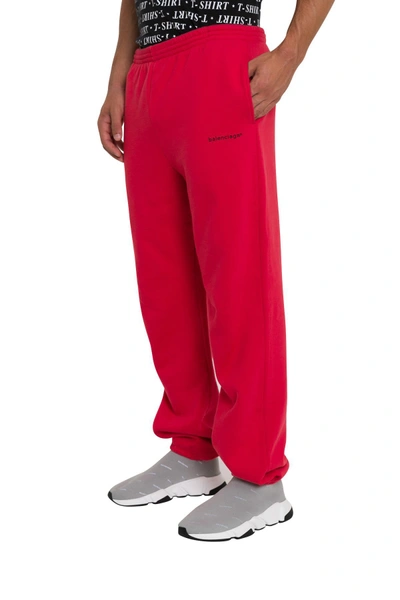 Balenciaga Joggers In Rosso