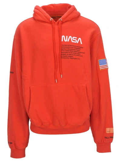 Heron Preston Nasa Hooded In Red