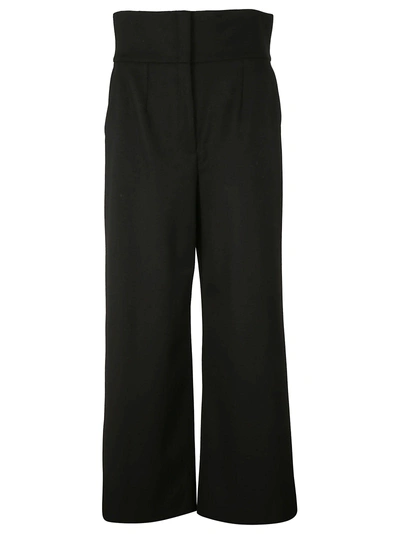 Dolce & Gabbana High-waisted Tailored Trousers In Nero