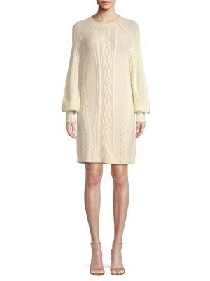 ralph lauren cable knit dress