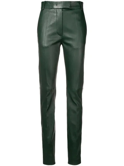 Joseph Reeve Stretch Trousers In Green