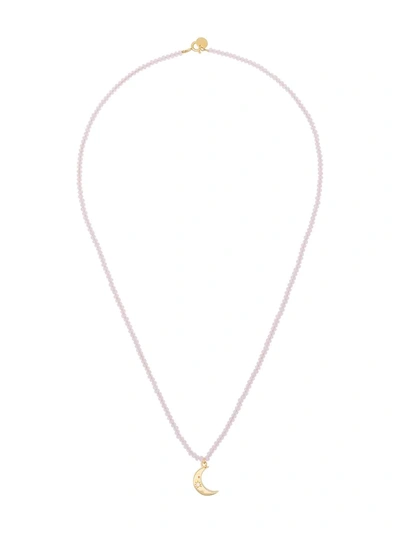 Anni Lu Pink Moonlight Necklace