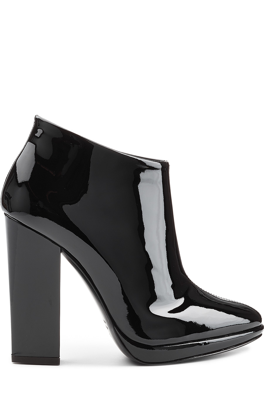 Giuseppe Zanotti Patent Leather Ankle Boots In Black | ModeSens