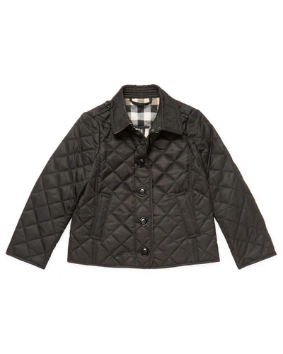 Burberry Quilted Button In Nocolor