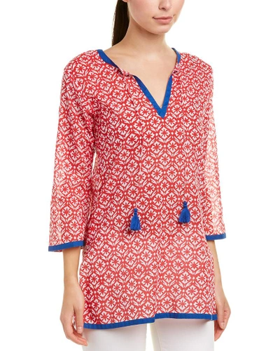 Sulu Collection Tunic In Red