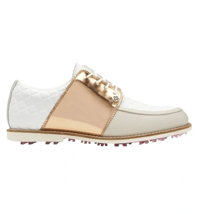 G/fore Women's Quilted Gallivanter Golf Shoes In Rose Gold In Multi