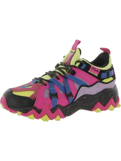 Fila Excursion Womens Suede Outdoor Running Shoes In Multi