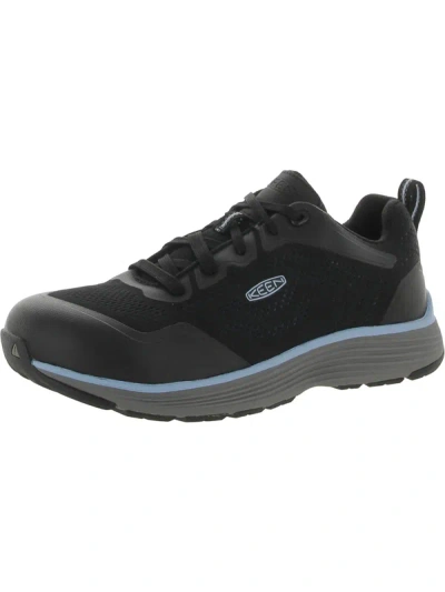 Keen Sparta 2 Womens Aluminum Toe Slip Resistant Work And Safety Shoes In Black