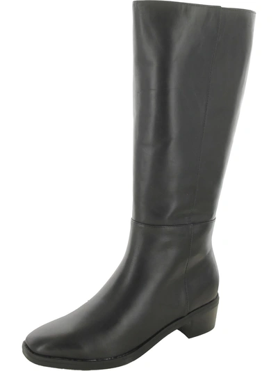 Easy Spirit Loretta Womens Leather Casual Knee-high Boots In Black