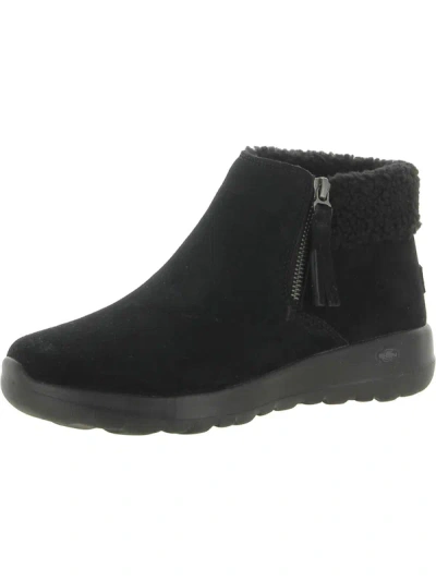 Skechers Happily Cozy Womens Winter & Snow Boots In Black