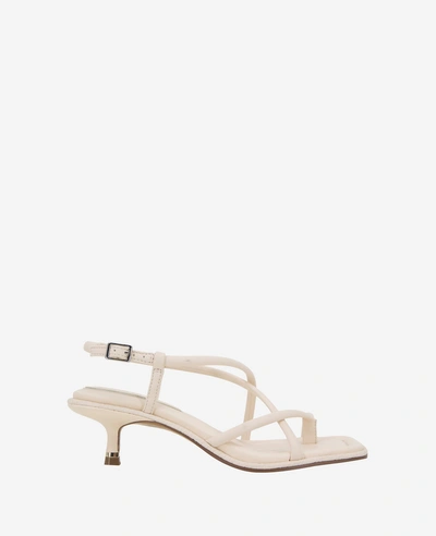 Kenneth Cole Ginger Heeled Sandal In Pearl