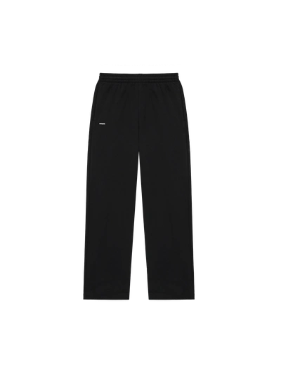 Pangaia 365 Midweight Straight Leg Track Trousers In Black