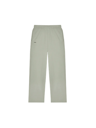 Pangaia 365 Midweight Straight Leg Track Trousers In Moss Green