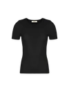 Pangaia Women's 365 Lightweight Rib T-shirt — Black