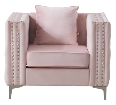 Simplie Fun Paige G824a Chair In Pink
