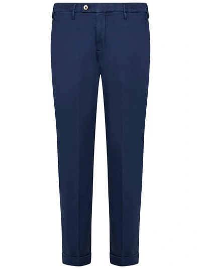 Michael Coal Pantalone Tk Am Mc-brad Mm Capri  In Blu