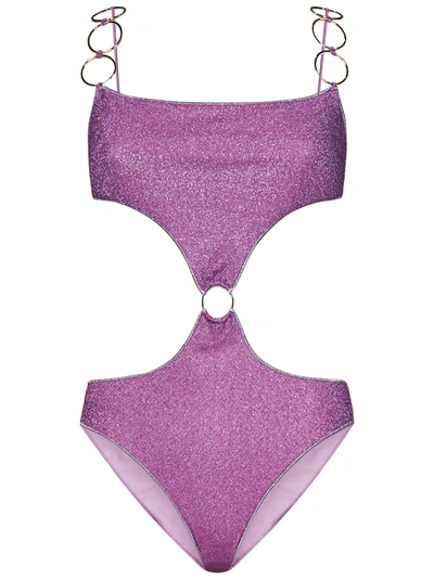 Oseree Osèree Lumière Ring Swimsuit In Glicine