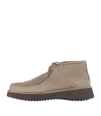 Apc Jérémie Haute Ankle Boots In Beige