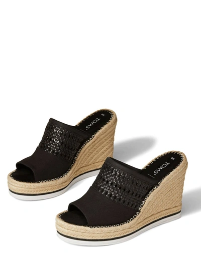 Toms Monica Mule In Black