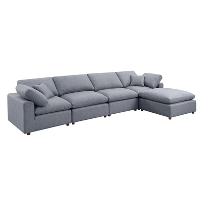 Simplie Fun Modern Modular Sectional Sofa Set In Gray
