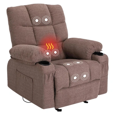 Simplie Fun Recliner Chair Massage Heating Sofa